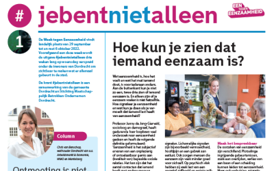 Krant Een tegen eenzaamheid
