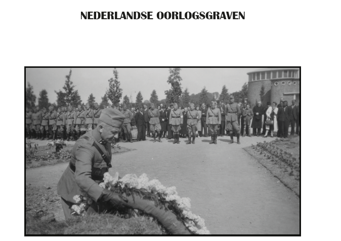 Oorlogsgraven in Dordrecht – Nick van Uden